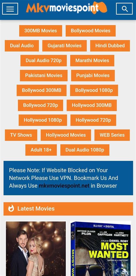 Mkvmoviespoint 2022 Latest Bollywood Hollywood Free Dual Audio Movies