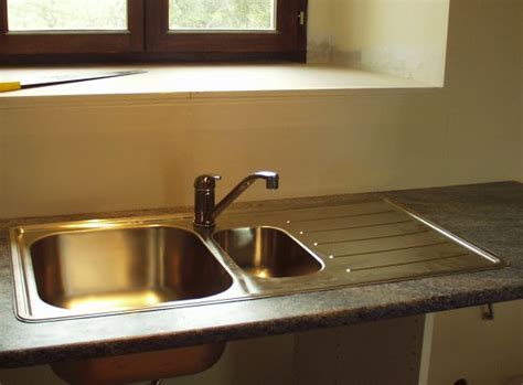 Kitchen Sink Plus Tap Kitchen Sink Fitted With Tap Detaile Flickr