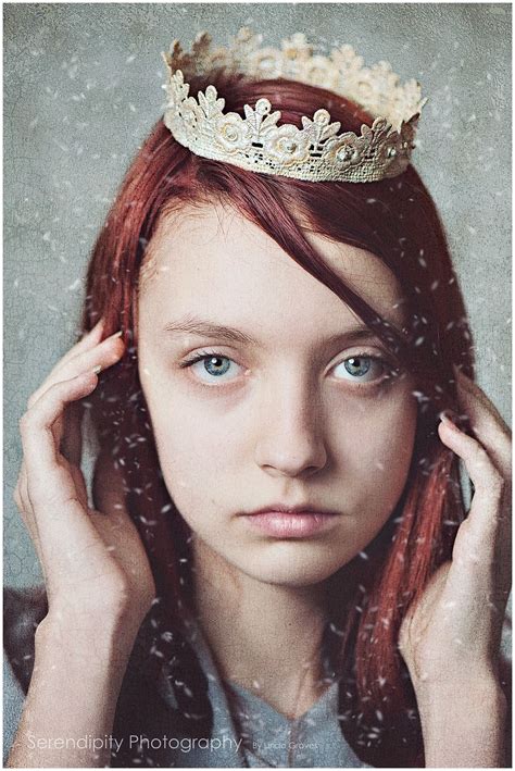 Crown Fairy Tale Narnia Inspired Snow Photoshoot Inspiration