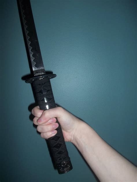 Holding Japanese Sword Right Hand Reference By Ravenluvssesshomaru On