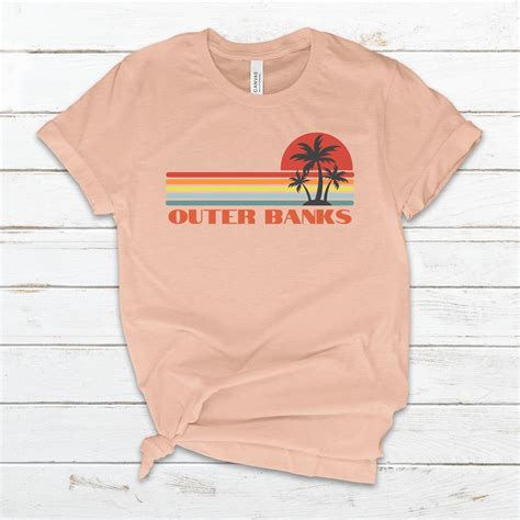 The Outer Banks North Carolina Summer Vacation T Shirt Outer Etsy