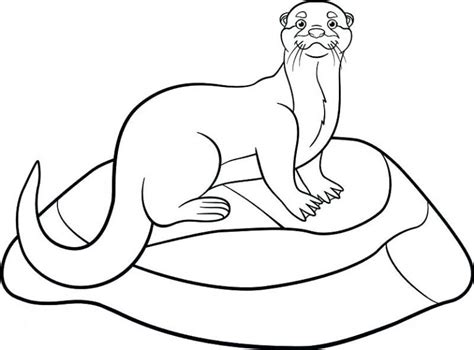 Otter Coloring Pages Best Coloring Pages For Kids