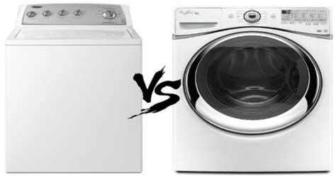 Difference Between Front Loading And Top Loading Washing Machines