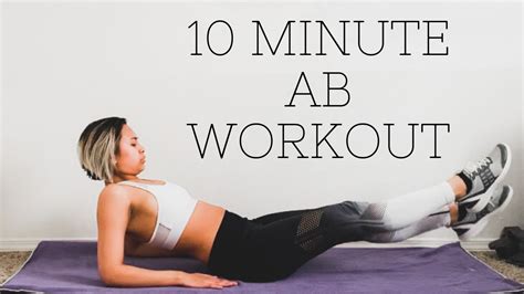 Minute Ab Workout Youtube