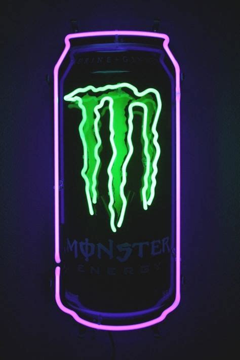 10 Monster Energy Drinks Beer Bar Club Neon Light Sign Ideas Neon