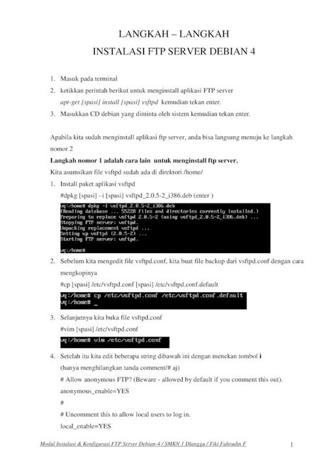 Pdf Instalasi Konfigurasi Debian Server Dokumen Tips Hot Sex Picture