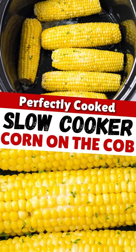 Slow Cooker Corn On The Cob Easy Crockpot Recipe