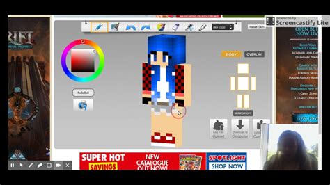How To Make A Skin On Skindex Omg Shes Naked On Minecraft Let Dress