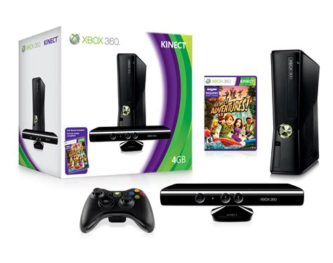 Kinect Pricing Details New Xbox 360 4gb Console And