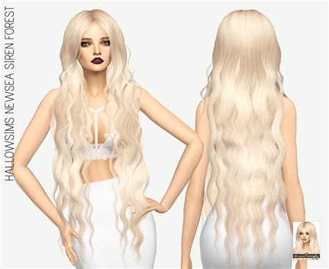Hallowsims Newsea Siren Forest By Missparaply Sims 4 Panda Cc