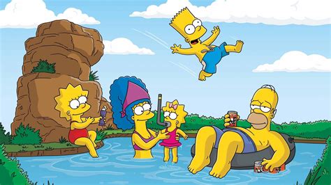 The Simpsons Summer Vacation Macbook Air Wallpaper Download