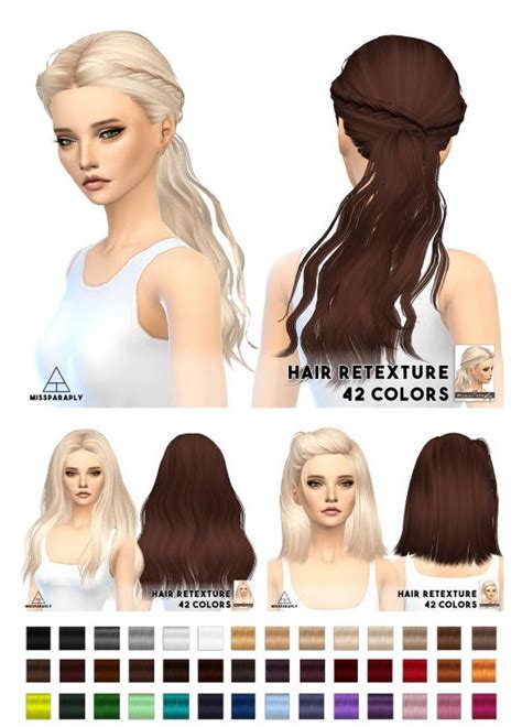Miss Paraply Hair Retexture Skysims Hairs • Sims 4 Downloads Sims