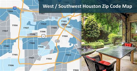 Houston Texas Zip Code Map Houstonproperties