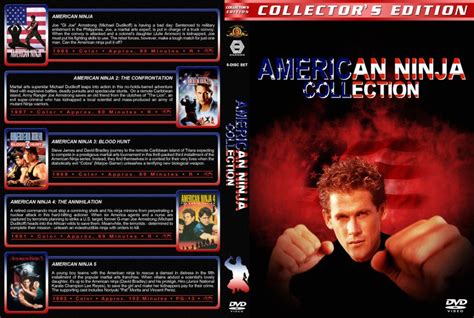 American Ninja Collection Movie Dvd Custom Covers American Ninja