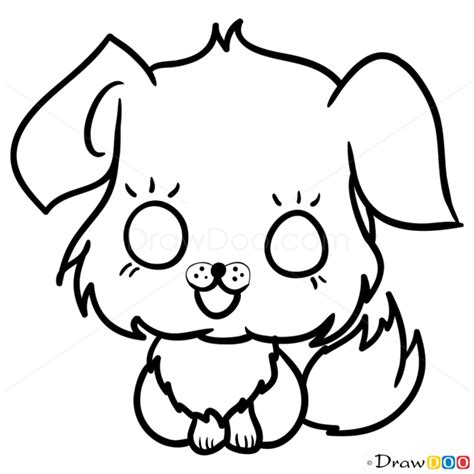 How To Draw Dog Chibi