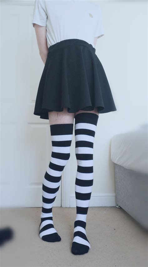 Got Some New Thigh Highs That Actually Reach My Thighs R Femboy
