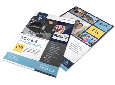 Insurance Flyer Templates | MyCreativeShop | Car insurance, Insurance, Best health insurance
