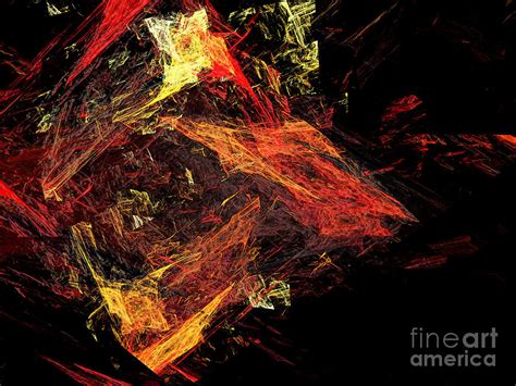 Eye Of The Storm 3 Mass Chaos Abstract Fractal Art Digital Art By