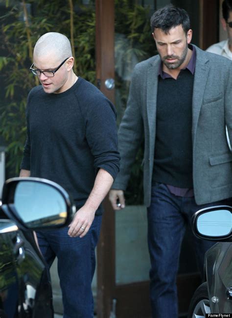 A true story of crime. Ben Affleck, Matt Damon Reunite In California For A ...