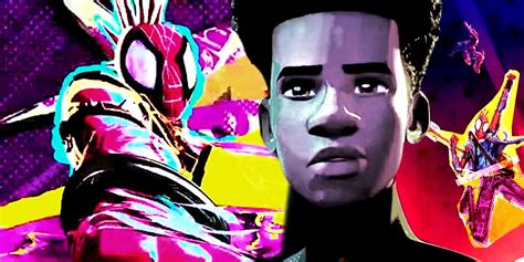 Miles Morales Animated In Spider Punks Style From Across The Spider