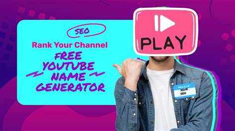 Best Youtube Channel Names Free Youtube Name Generator Youtube