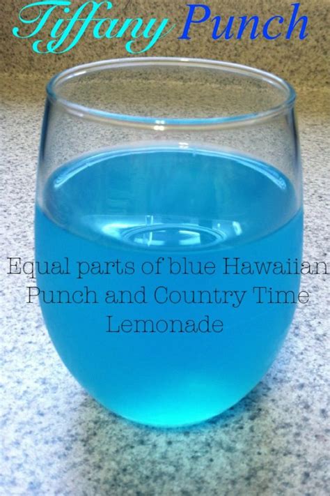 How To Make Tiffany Blue Punch