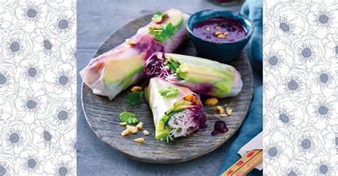 Rouleaux de printemps buddha bowl { spring rolls bowl } voici une idée pour manger une grosse salade composée avec les doigts une recette pour les articles la meilleure recette végétarienne de rouleaux de printemps du moment ! Spring Roller Feuille Rouleau De Printemps Recettes ...