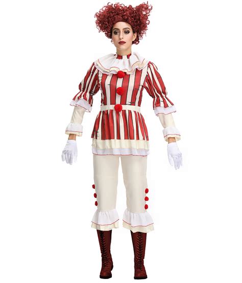 Womens Harlequin Scary Clown Cosplay Halloween Costume Clown Costume2019 Adult Costumes