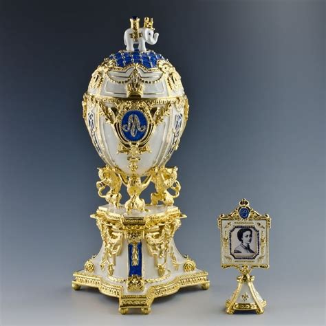 A rare imperial faberge egg with the top open to reveal a clock is seen in this undated handout photo made available on march 19. Missing Faberge Eggs | ... egg is missing nowadays but an ...