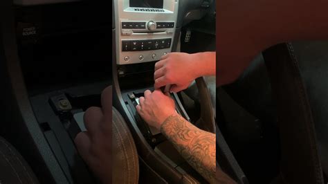 Removing A Ford Bf Automatic Gear Shifter YouTube