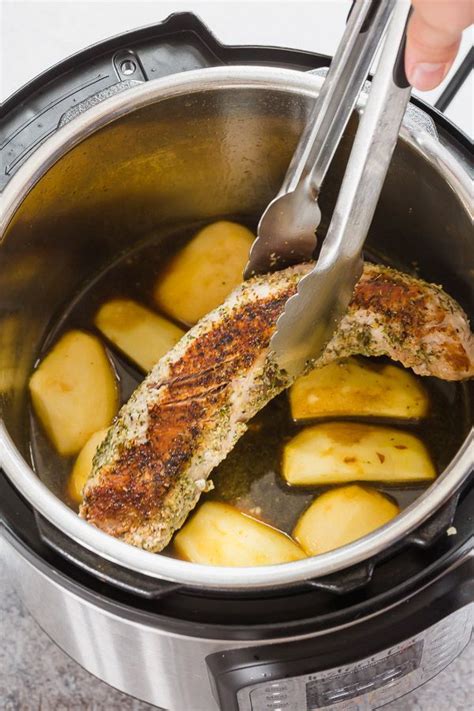 The spruce / christine ma instant pot chicken adobo is an amazing entrée that should be. Instant Pot Pork Tenderloin with Balsamic Apple Sauce ...