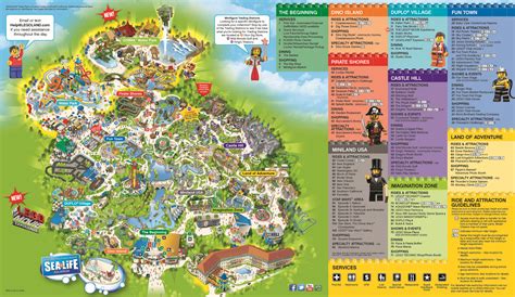 Legoland California Map Topographic Map Of Usa With States