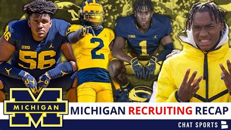 2023 Michigan Football Recruiting Class - Recapping A HUGE National
