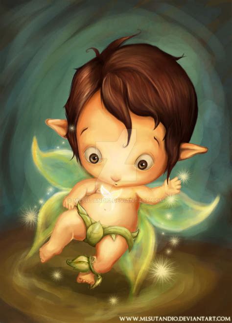 Baby Fairy By Mlsutandio On Deviantart