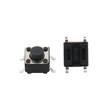50pcs 665 Push Button Switch Momentary Tact Tactile Micro Switch Smd
