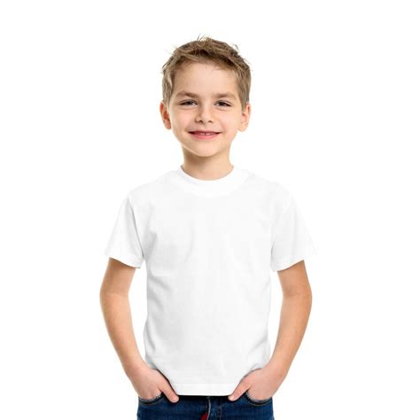 Round Kids Plain White T Shirt Half Sleeves At Rs 150piece In
