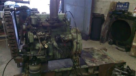 Perkins 4270 270 4 Cylinder Diesel Engine Youtube