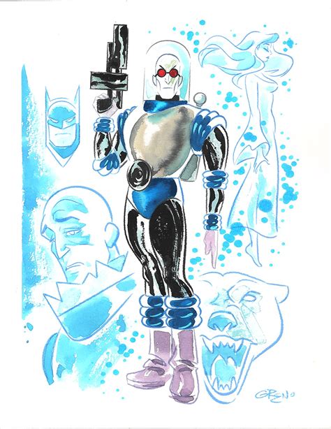 Mr Freeze Batman The Animated Series In Legends Morenos Nathan Greno