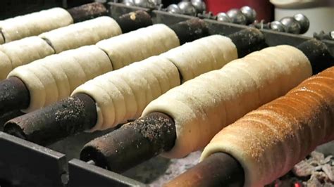 Street Food Of Prague Czech Republic The Trdelník Sweet