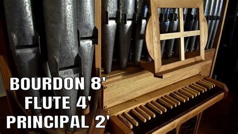 Homemade Pipe Organ Organo A Canne Autocostruito Hd 3 Stops Pedals