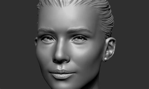 Sculpting A Realistic Female Face In Zbrush Flippednormals