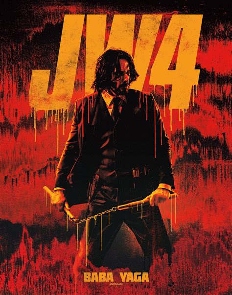 John Wick Chapter 4 2023 Posters Movie Posters Digital Etsy