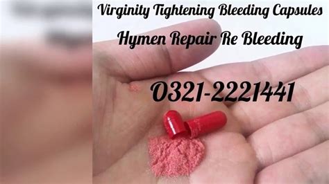 Virginity Re Bleeding Hymen Repair Bridal Blood Again Capsule O321