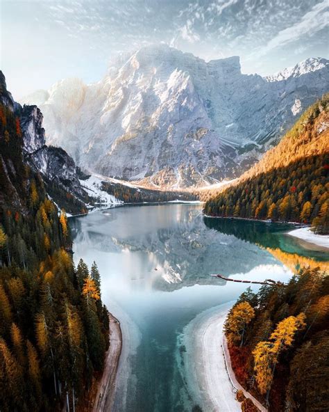 Lago Di Braies Italy Mostbeautiful Best Winter Destinations