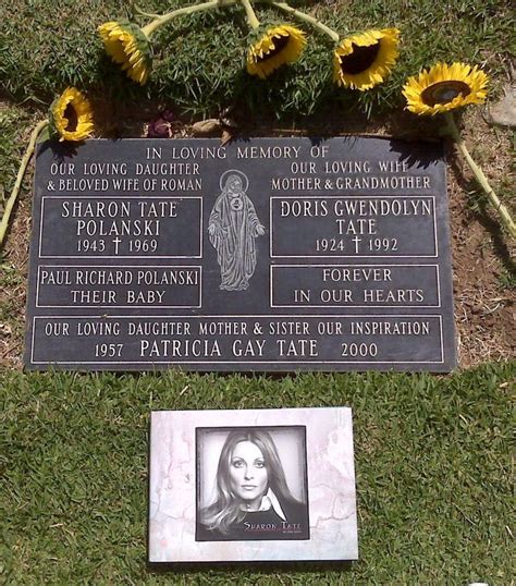 Sharons Grave Stone Famous Tombstones Famous Graves Sharon Tate