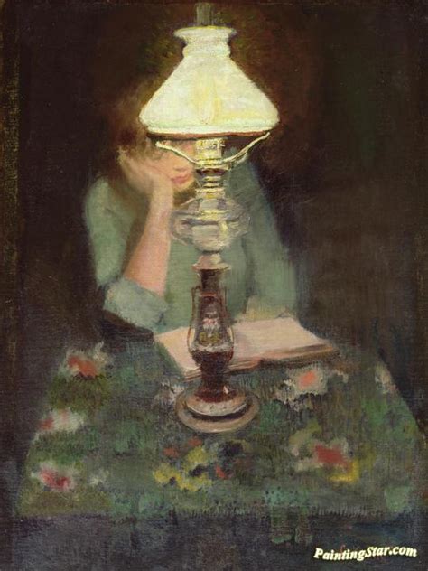 Oda With Lamp Artwork By Christian Krohg Oil Painting And Art Prints On