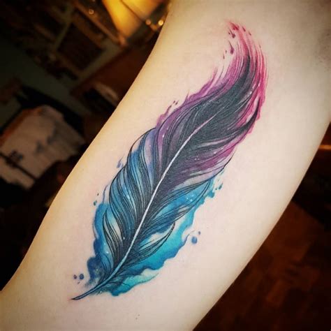 75 Best Peacock Feather Tattoo Designs And Meanings 2018