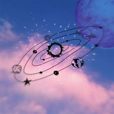 Download transparent cloud png for free on pngkey.com. Galaxy Pink Moon Backround clouds Aesthetic Blue Planet...
