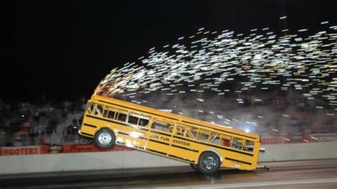 Drag Racing Cool Bus Crashes In Texas