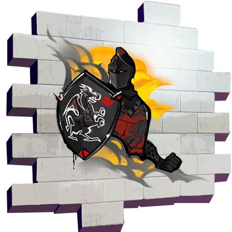 Fortnite Black Knight Spray Png Pictures Images